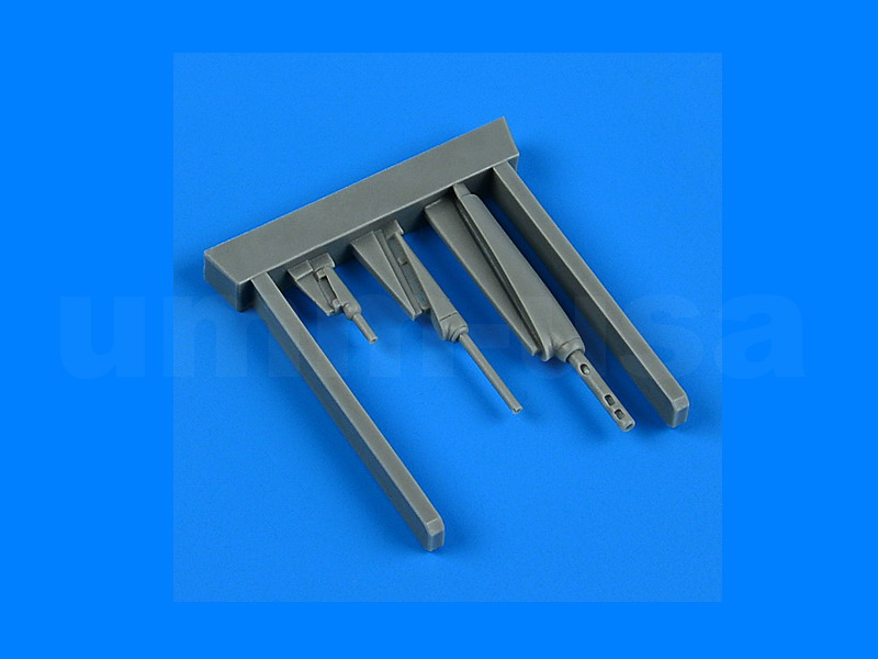 QB49119 MiG-17F Fresco gun barrels 1/48